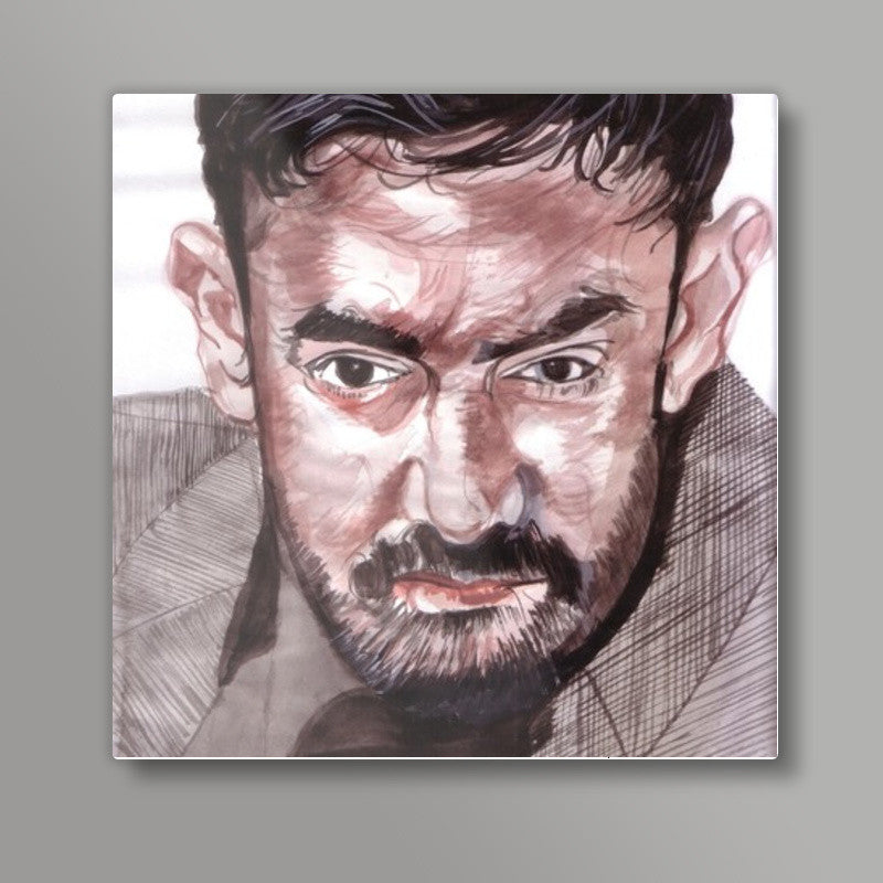 Aamir Khan is a master at reinventing himself Square Art Prints