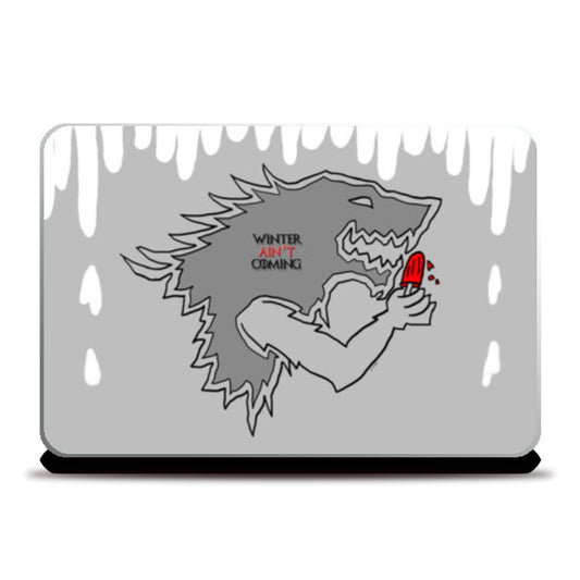 Laptop Skins, Winter aint Coming Laptop Skins