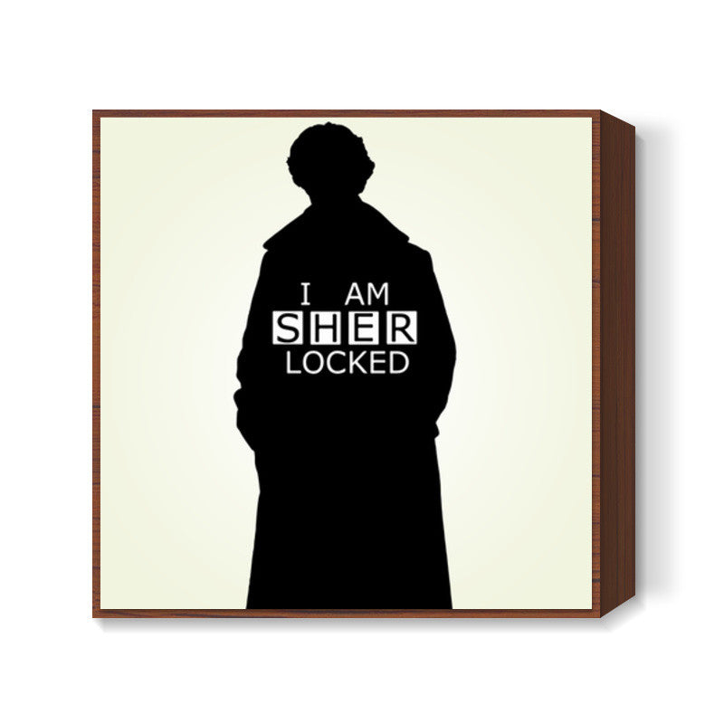 Sherlock Square Art Prints