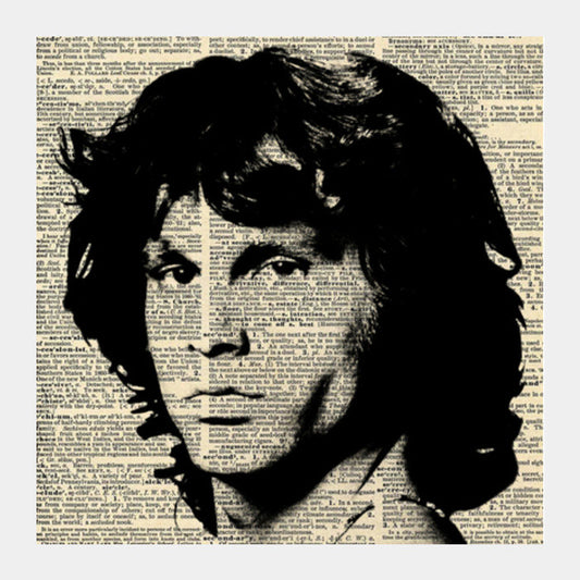 The Lizard King Square Art Prints