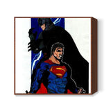 Batman V Superman Square Art Prints