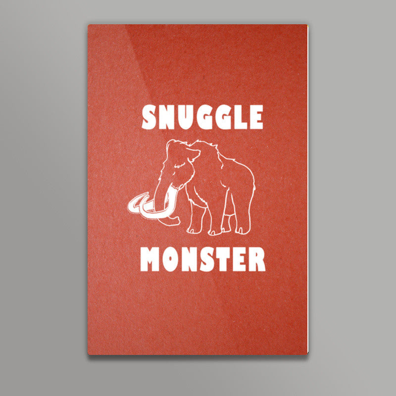 Snuggle Monster Wall Art