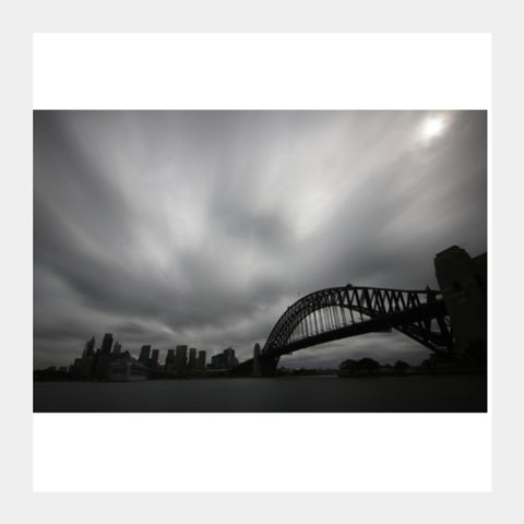 Sydney Opera and Harbour Bridge Square Art Prints