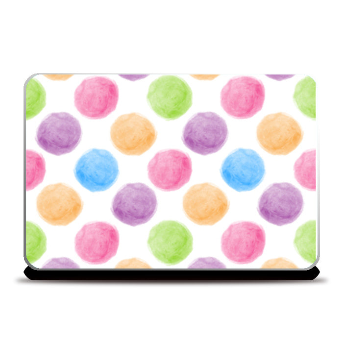 Bubble Shape Love Laptop Skins