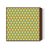 3d pattern 002 Square Art Prints