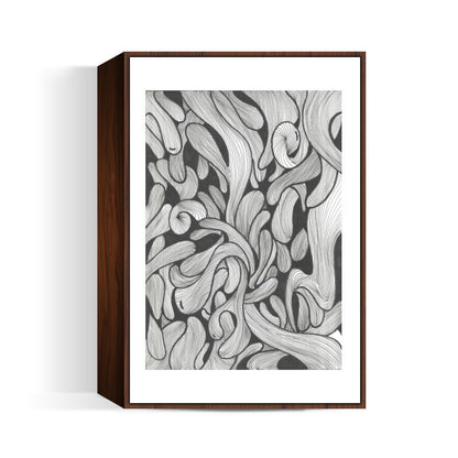 abstract doodle Wall Art