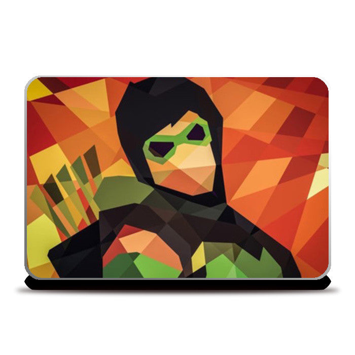 Laptop Skins, Geometrical Super Hero Laptop Skins