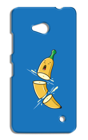 Sliced Banana Nokia Lumia 640 Cases