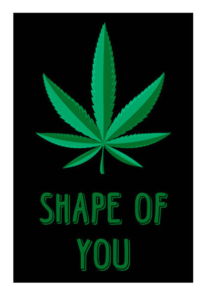 SHAPE OF YOU Wall Art