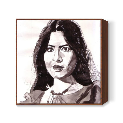 Parveen Babi was a beautiful actor Square Art Prints