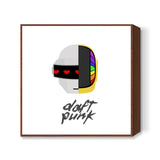 Minimal Daft Punk Square Art Prints