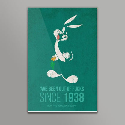 Bugs Bunny: King of Troll Wall Art | Rishabh Bhargava