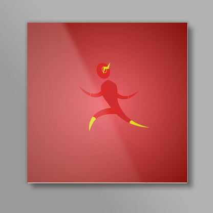 The Flash Square Art Prints