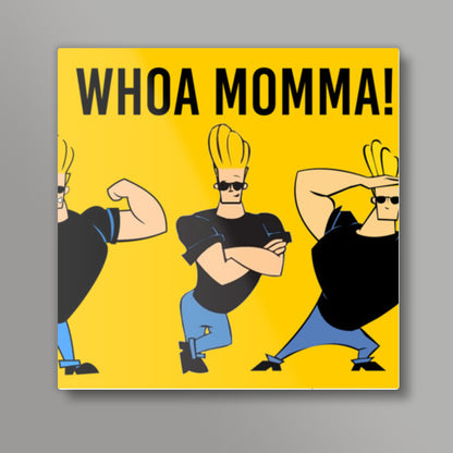 whoa momma! Square Art Prints