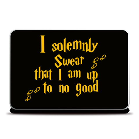 Harry Potter - I Solemnly Swear that i am up to no good Laptop Skins