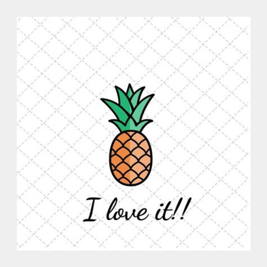 PosterGully Specials, I Love It Square Art Prints