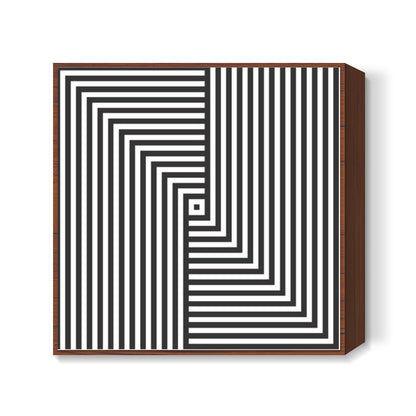 Line Trip Square Art Prints
