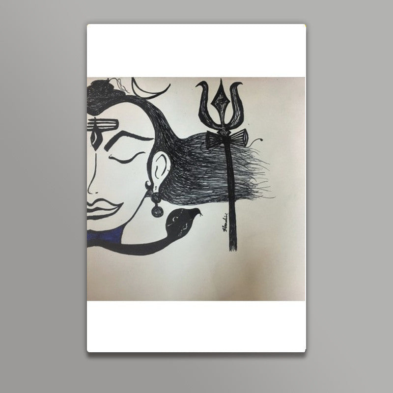 Shiv - Adiroop | Pen Sketch | Wall Art