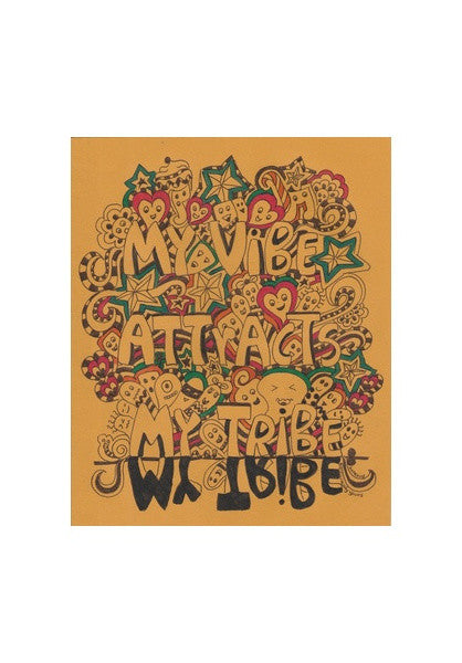 Wall Art, My vibe attracts my tribe Wall Art