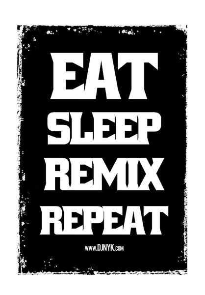PosterGully Specials, REMIX REPEAT Wall Art | DJ NYK | PosterGully Specials, - PosterGully