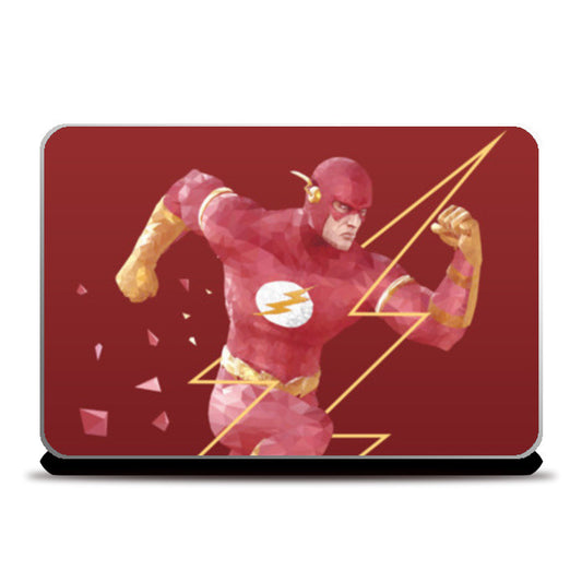 Flash Low poly Laptop Skins