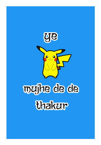 Pikachu Wall Art