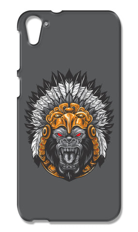 Gorilla Wearing Aztec Headdress HTC Desire 826 Cases