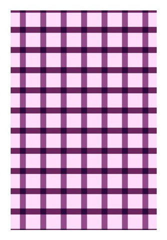 PosterGully Specials, Purple square pattern  Wall Art