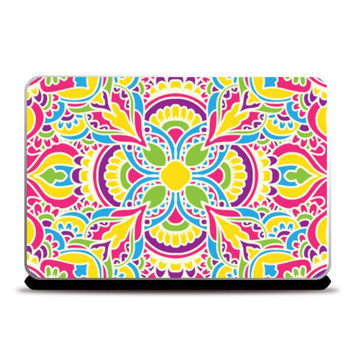 Classic Flower Pattern Laptop Skins