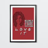 Friends | Monica Geller | Quote Wall Art