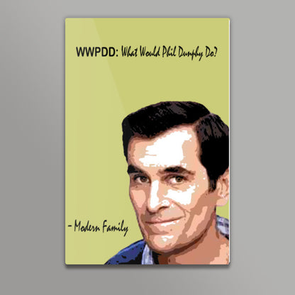 Phil Dunphy Modern Family TV Series Wall Art