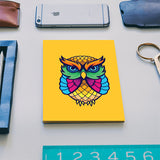 Colorful Owl Notebook