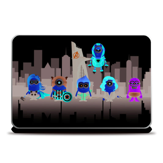 Laptop Skins, Minion Avengers Laptop Skins