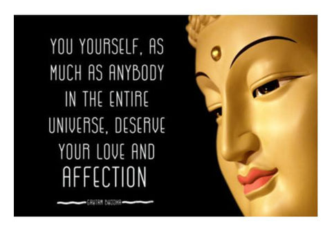 PosterGully Specials, Buddha Quote about YOU Wall Art