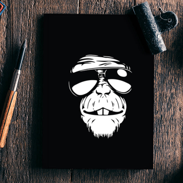 Monkey Glasses  Notebook