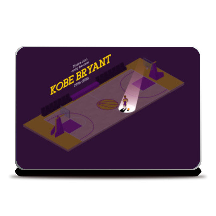 NBA Basketball Kobe Bryant Isometric Minimal Laptop Skins