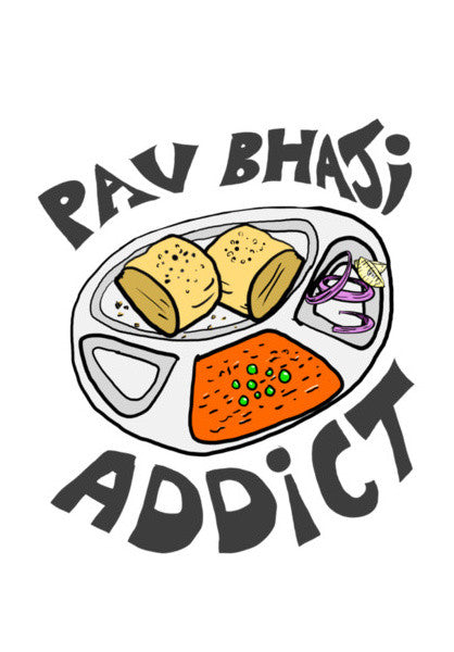 Pav Bhaji Addict Wall Art