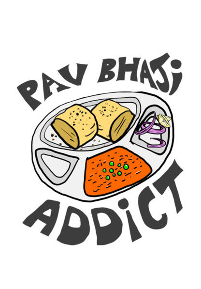 Pav Bhaji Addict Wall Art