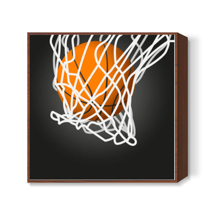 Basketball Square Art Prints