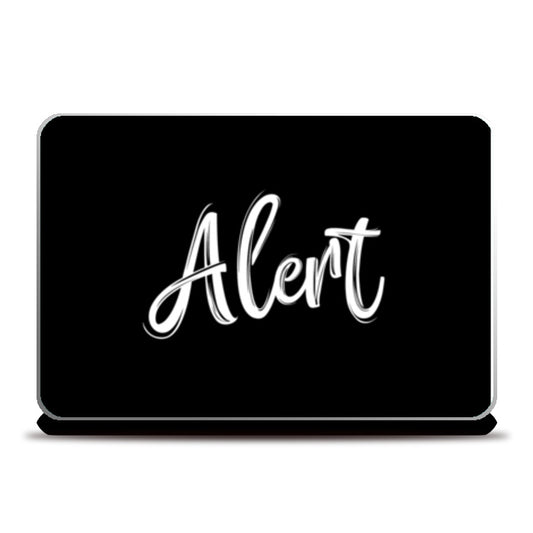 Alert Laptop Skins