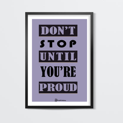 Motivational 1 Wall Art
