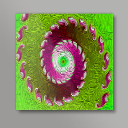 Fractal painting Square Art Prints