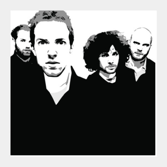 COLDPLAY Square Art Prints