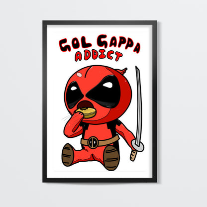 Gol Gappa Addict Wall Art