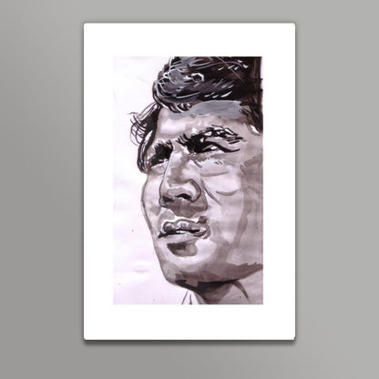 Bollywood superstar Rajesh Khanna excelled in his role of Anand, a happy-go-lucky patient Wall Art