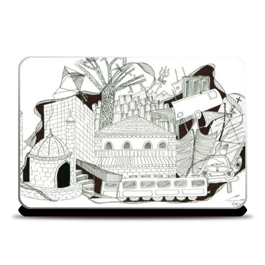 Doodle_Habitat Laptop Skins