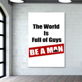 Be a Man Artwork