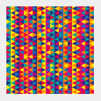 Square Art Prints, All About Colors Square Art Prints