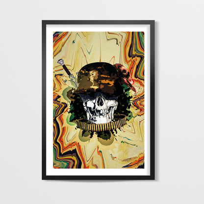 Skull Soldier Wall Art