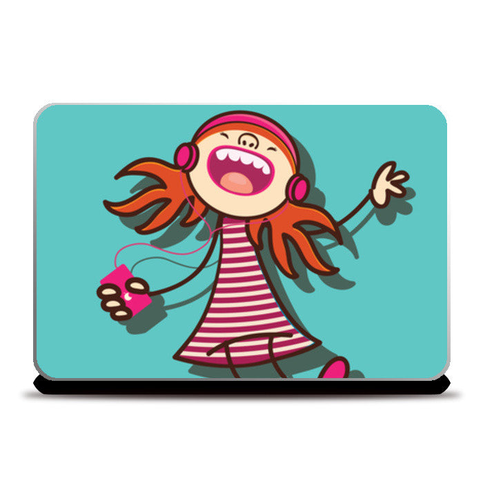 Laptop Skins, MUSICA GIRL Laptop Skins